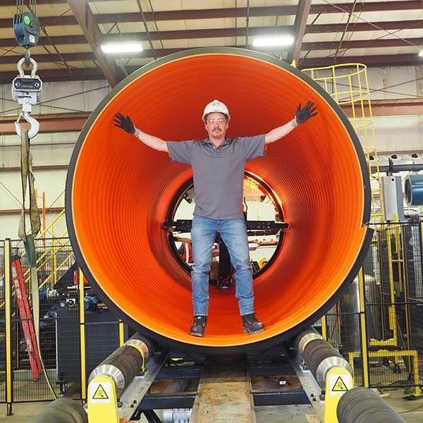De riolering Golflijn Hoog Ring Stiffness SN8 SN20 3000mm van de Pijpuitdrijving