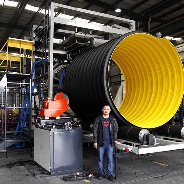 800Mpa de golf Spiraalvormige Structuur van de Pijpproductielijn SRPE 3200 Mm